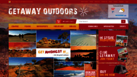 What Getawayoutdoors.com.au website looked like in 2020 (3 years ago)