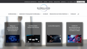 What Globalleida.org website looked like in 2020 (3 years ago)