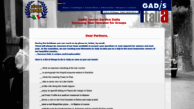 What Gadis.it website looked like in 2020 (3 years ago)