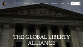 What Globallibertyalliance.org website looked like in 2020 (3 years ago)