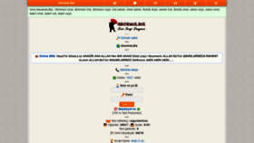What Gecemiz.biz website looked like in 2020 (3 years ago)