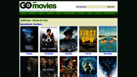 What Gomovies.asia website looked like in 2020 (3 years ago)