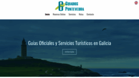 What Guiadospontevedra.com website looked like in 2020 (3 years ago)