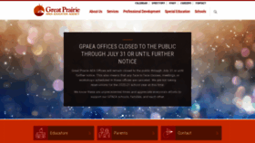 What Gpaea.org website looked like in 2020 (3 years ago)