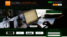 What Global-workplace.com website looked like in 2020 (3 years ago)