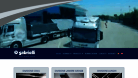 What Gabrielli.it website looked like in 2020 (3 years ago)