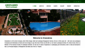 What Greenakres.com website looked like in 2020 (3 years ago)