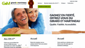 What Girardetmartineau.com website looked like in 2020 (3 years ago)