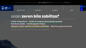 What Gipuzkoa.net website looked like in 2020 (3 years ago)