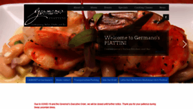 What Germanospiattini.com website looked like in 2020 (3 years ago)