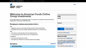 What Groupinvestments.americanfunds.com website looked like in 2020 (3 years ago)