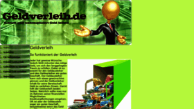 What Geldverleih.de website looked like in 2020 (3 years ago)