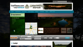 What Golftexas.com website looked like in 2020 (3 years ago)