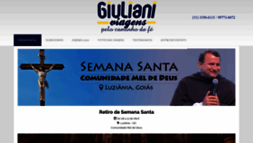 What Giulianiviagens.com.br website looked like in 2020 (3 years ago)