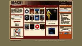 What Groovecollector.com website looked like in 2020 (3 years ago)