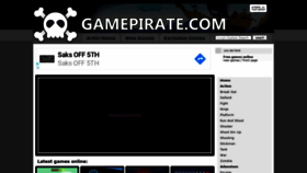 What Gamepirate.com website looked like in 2020 (3 years ago)
