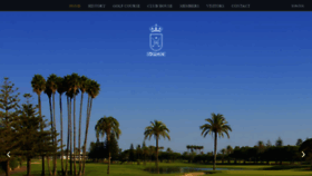 What Golfsotogrande.com website looked like in 2020 (3 years ago)