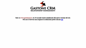 What Gastonecrm.com website looked like in 2020 (3 years ago)