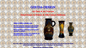 What Goudadesign.co.uk website looked like in 2020 (3 years ago)