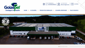What Goiaspel.com.br website looked like in 2020 (4 years ago)