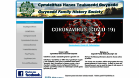 What Gwyneddfhs.co.uk website looked like in 2020 (3 years ago)