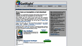 What Getright.com website looked like in 2020 (3 years ago)