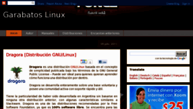 What Garabatoslinux.info website looked like in 2011 (12 years ago)