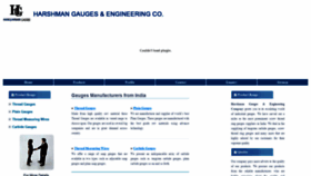 What Gaugeindia.net website looked like in 2020 (3 years ago)