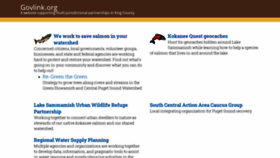 What Govlink.org website looked like in 2020 (3 years ago)
