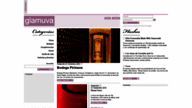 What Glamuva.com website looked like in 2020 (3 years ago)