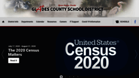 What Gladesedu.org website looked like in 2020 (3 years ago)
