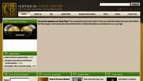 What Gold101.com website looked like in 2011 (12 years ago)