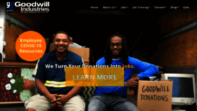 What Goodwill-sjv.org website looked like in 2020 (3 years ago)