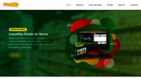What Ganamas.net website looked like in 2020 (3 years ago)