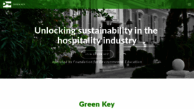 What Greenkey.global website looked like in 2020 (3 years ago)