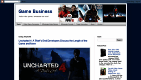 What Game-business.net website looked like in 2020 (3 years ago)