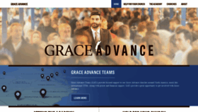 What Graceadvance.org website looked like in 2020 (3 years ago)