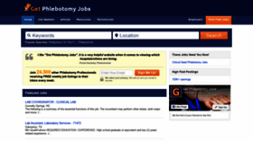 What Getphlebotomyjobs.com website looked like in 2020 (3 years ago)