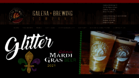 What Galenabrewery.com website looked like in 2020 (3 years ago)