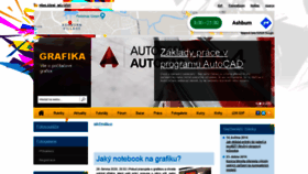 What Grafika.cz website looked like in 2020 (3 years ago)