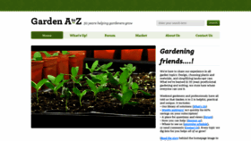 What Gardenatoz.com website looked like in 2020 (3 years ago)