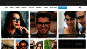 What Glasses2you.co.uk website looked like in 2020 (3 years ago)