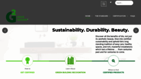 What Greensquaredcertified.com website looked like in 2020 (3 years ago)