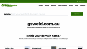 What Gsweld.com.au website looked like in 2020 (3 years ago)