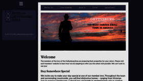 What Gettysburgbedandbreakfast.com website looked like in 2020 (3 years ago)