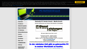 What Grosch-pc.de website looked like in 2020 (3 years ago)