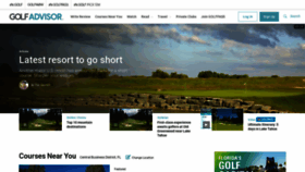 What Golfguideweb.com website looked like in 2020 (3 years ago)