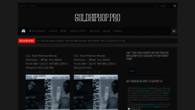 What Goldhiphop.pro website looked like in 2020 (3 years ago)