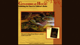 What Gingerbreadbooks.com website looked like in 2020 (3 years ago)