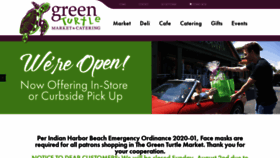 What Greenturtlemarket.com website looked like in 2020 (3 years ago)
